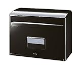 メイワ MYL-60 スチール大型ポスト ブラック ダイヤル錠付