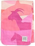 ikue　ベビーガーゼスカーフBaby Scarf　Animal camo Pink