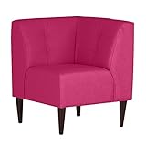 arne ダイニングチェア ソファー L字 カウチソファー コーナーソファー 日本製 完成品 LUNCH コーナー ダークブラウン脚 ソフィア アザレアピンク