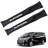 XIKER トヨタ アルファード 30系 40系専用 PUレザー 隙間クッション 車用 シートサイド隙間埋め 運転席 助手席 ゴミ小物類 落下防止 カー用品 便利グッズ シートコンソール座席隙間落ち防止 内装 カスタム パーツ 2本 セット(ブラック)