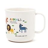 なかよしフレンズのSmile耐熱プラコップ　サバンナ横断どうぶつ大行進　日本製　N5802240 お弁当 給食 コップ 幼稚園 保育園