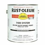 Rust-Oleum 2082402 Gray High Performance 7400 System High Solids Quick Dry Less than 340 VOC Primer,