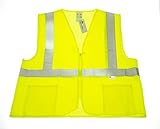 SE EP17G-XL 3-Pocket Knit Safety Vest, Class 2 - Level 2 / Size: XL - 2XL by SE