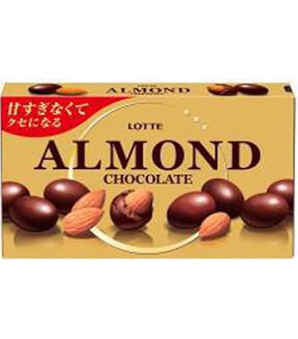 Amazon.co.jp: ロッテ アーモンドチョコレート クリスプ 80g×10箱入