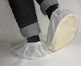 ウイングエース　簡易作業服　不織布素材　キャンバスシューズカバー10足　GA-400