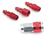 Snap-on Official Licensed Product 870053 Air Coupler Accessory Kit, 4-Piece [並行輸入品]