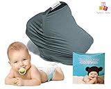 Tykes & Tails - 5 in 1 Baby Breastfeeding Cover, Car Seat Cover, Shopping Cart Cover and Trendy Scar