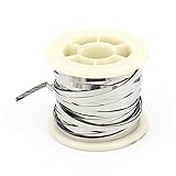 uxcell ニクロム線 ヒーターワイヤー 発熱体 ニクロム フラット 10M 0.2x3mm