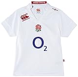 Canterbury Boy 's England Home Pro Rugby Jersey – 明るいホワイト、サイズ14