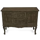 チェスト バロックウッド アンティーク調 キャビネット:int-ak-sh14-7753 (ブラウン)