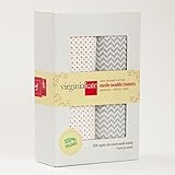 Virginia Kate Organic Muslin Swaddle Blankets Large Cotton Unisex Baby Swaddles Wraps Best Selling B