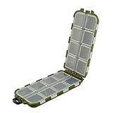 Sedeta 8つのコンパートメントストレージケース釣りスプーンフック餌のタックルボックスは、USBフラッシュドライブのためのグリーン便利 タックルボックス タックルボックスアマゾン 釣りスプーンフッ