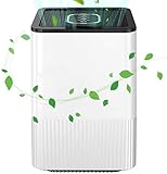 Eastshining 空気清浄機 5種浄化システム 高感度ホコリセンサー 4段階風量調節 超静音 マイナスイオン発生 ウイルス対策 花粉対