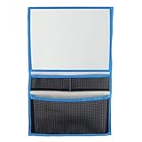 ナカバヤシ 収納ポケット付きホワイトボード 001 ブルー PWB-001B 壁掛け収納 ナカバヤシ:ナカバヤシ