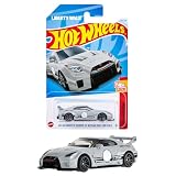 ホットウィール(Hot Wheels) ベーシックカー LB-シルエット ワークス GT ニッサン 35GT-RR VER.2 乗り物おもちゃ ミニカー 3歳から ホワイト HXR28