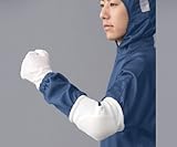 クリーンルーム用サポーター膝あて 白 M