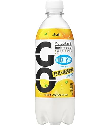 Amazon.co.jp: アサヒ飲料 WILKINSON GO テイスティグレフル 490ml×24