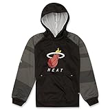 NBA BoysフリースアスレチックスポーツHoodie Sweatshirt withカンガルーポケットとロゴ M ホワイト