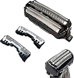 対応 メンズシェーバー替刃 セット 外刃 ES9087 、内刃 ES9068 内刃一体型 髭剃り 替刃 替え刃 互換品 ブラック