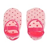 【ノーブランド品】 滑り止め　ベビー　赤ちゃん　綿　アンクルソックス　スニーカーソックス　靴下　全6色 - 赤