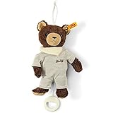 Steiff Basti Bear Music Box (Brown/Beige) by Steiff