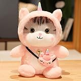 ねこ ぬいぐるみ 動物 猫 抱き枕 プレゼント ギフト おもちゃ 可愛い ふわふわぬいぐるみ 癒される抱き枕 30cm ふわふわ もちもち 柔らかい 笑い顔 ひざねこ 面白い スタイル０３ リアルで本物そっくりのソフト お誕生日プレゼント