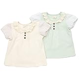 Biquette Club(ビケットクラブ) 半袖Ｔシャツ (80～130cm) キムラタンの子供服 (10265x10465-161b) グリーン 110