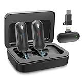 ピンマイク マイク 録音マイク ノイズキャンセリングマイク MAXTOP iPhone/Android用 ビデオマイク