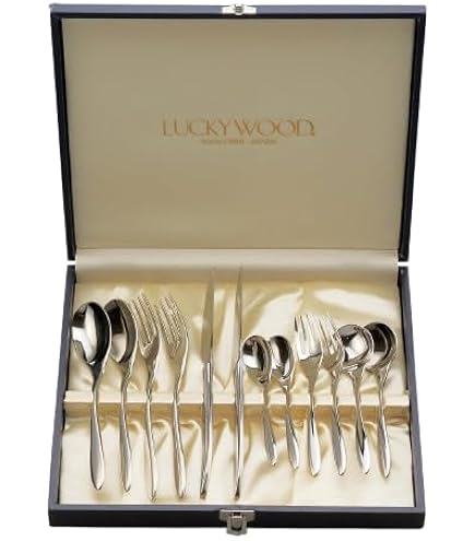 Amazon｜ラッキーウッド(Luckywood) 〈ロマンス〉25pc.ディナー