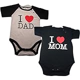 【アウトレット】ロンパース2点セット DAD&MAM 80cm