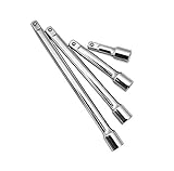 1セットの4 Piece拡張エクステンダーバーDr 1 / 2インチドライブソケットセットラチェットレンチツールセット