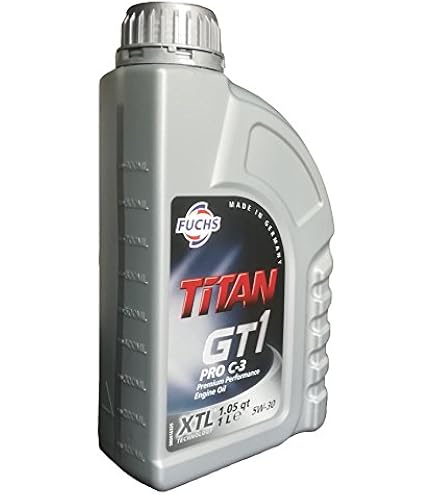 Amazon | フックス エンジンオイル TITAN用 GT1 PRO V SAE 0W-20 5L
