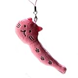 ご当地ストラップ ししゃもねこ マスコット（小）ピンク 徳島うまれ 徳島そだち ｓ80