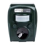 kingstar 猫よけ 超音波 動物撃退器 ソーラー充電 猫犬退治 赤外線センサーアニマルバリア 設置簡単 野生動物対策