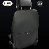 HCMAX 2パック 車キックマット キッズ車オートシートバックプロテクターカバーのため子供キックマット泥クリーナーカーアクセサリーシートカバー 100 %防水