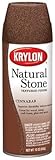 Krylon Diversifiedブランドk03707000ナチュラルストーンスプレーペイント、朱色、12oz。 K03707000