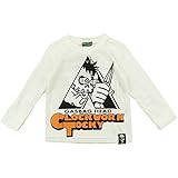 GASBAG(ガスバグ) CLOCKWORK TOCKY 天竺長袖Tシャツ 110cm /ホワイト NO.G-34-514