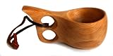 Kuksa Ancient Lapland Finland Wooden Drinking Cup No 019 by Nordic Art Store