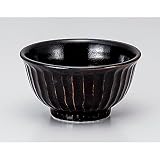 山下工芸 (Yamasita craft) しのぎ天目5.5丼 354-15-286