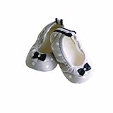 ビジュー&ビー 水玉エレガントバレーシューズ グレー 11.5cm BBT-SZ03-GR