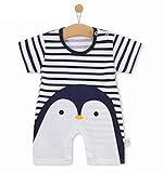 ベビー漫画ボディスーツ Unisex-Baby Infant Wide Short Sleeve Animal Cartoon Bodysuit BB@JPZ08WL-1318
