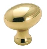 Amerock BP1443-3 Oval Solid Brass Knob Amerock [並行輸入品]