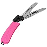 SK11 ホームカットソウ のこぎり 木工・軽金属用 2枚刃 ピンク HCSW-120P