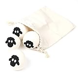 Organic Eco Wool Dryer Balls - KingOfHearts™ 100% Australia Laundry Eco-Friendly Hypoallergenic Natu