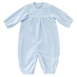 赤ちゃんの城 ツーウェイドレス フラックスリーフ 50～70 サックス