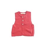 Cutelove　セーターベスト　ベスト　ニット　編み物　ラウンドネック　純色　袖なし　綿　男の子　ボーイズ　女の子　ガールズ　ベビー　赤ちゃん　幼児　ベビー服　秋　冬　可愛い　ファッション　素敵　カ