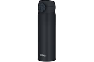 【食洗機対応モデル】 サーモス 水筒 真空断熱ケータイマグ 500ml ブラックジェイド 飲み口外せてお手入れ簡単 軽量タイプ ワンタッチオープン ステンレス ボトル 保温保冷 JNL-S500 BK-J