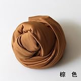 EKING 赤ちゃん撮影用ラップ　ベビー用ミルクシルク弾性布　 (ブラウン)