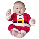 (ハイボート)Hibote ヘッドバンド　9-24ヶ月の赤ちゃん　クリスマスツーピーススーツ