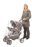 Comfy Baby! Universal Clear Waterproof Rain Cover/Wind Shield for Jumbo Stroller by Comfy Baby [並行輸入